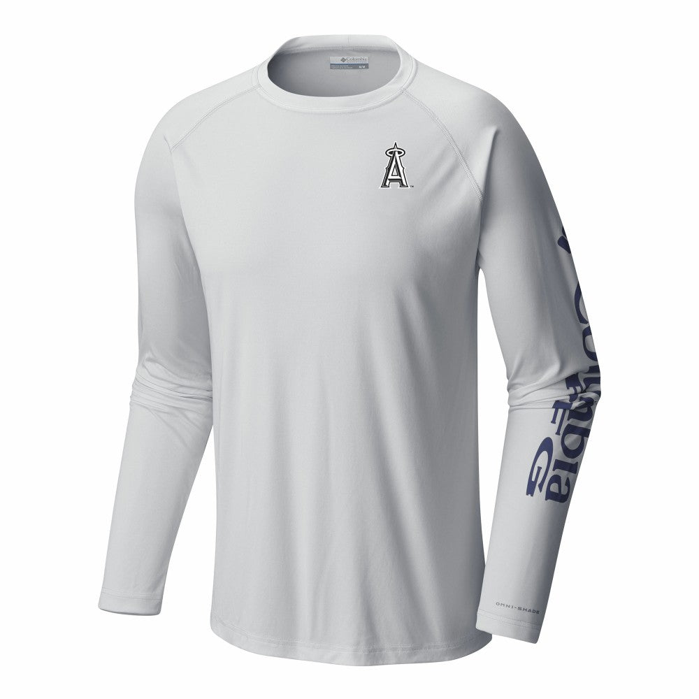 Los Angeles Angels Columbia Terminal Tackle Long Sleeve Shirt Online