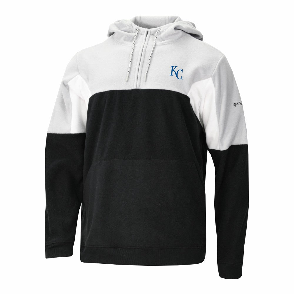 Kansas City Royals Columbia Men's Lodge Fleece Quarter-Zip Hoodie Near Me