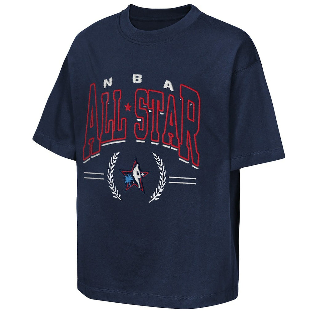 Outerstuff Youth 2026 NBA All-Star Game Premium Leaf T-Shirt Navy