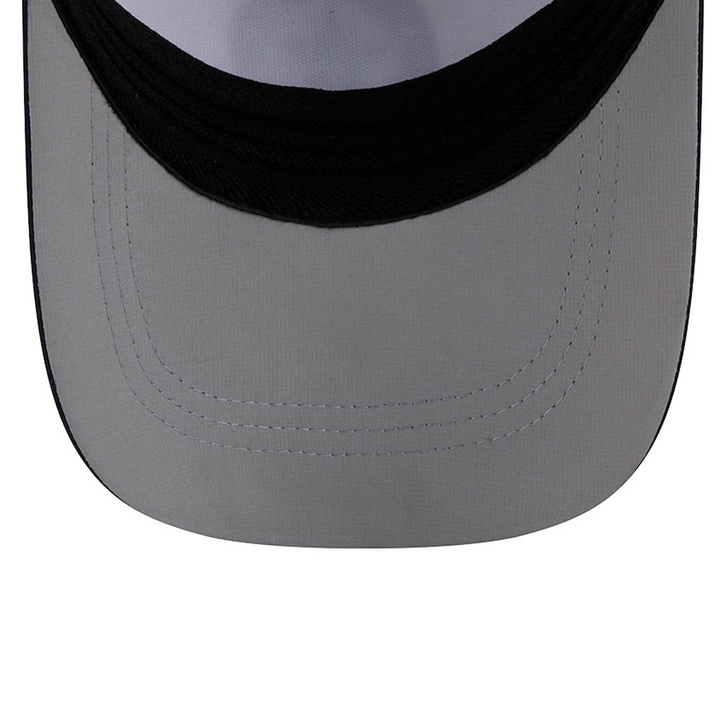 Dallas Cowboys New Era Patch 39THIRTY A-Frame M-Crown Perforated Flex Hat - White/Navy - NFL