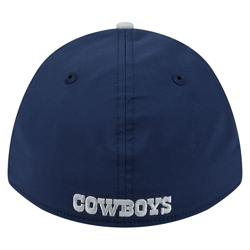 Dallas Cowboys Rope M-Crown A-Frame 39THIRTY Flex Hat - Navy/Silver - NFL