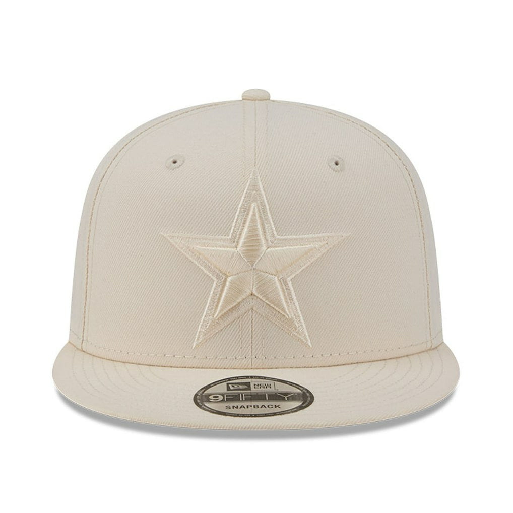 Dallas Cowboys New Era Colorpack 9FIFTY Snapback Hat - Cream - NFL