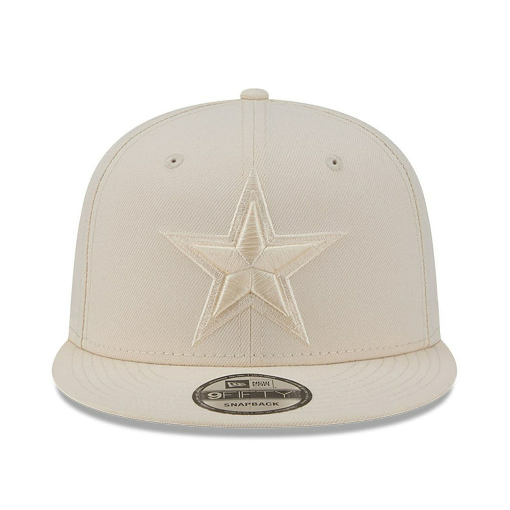 Dallas Cowboys New Era Colorpack 9FIFTY Snapback Hat - Cream - NFL