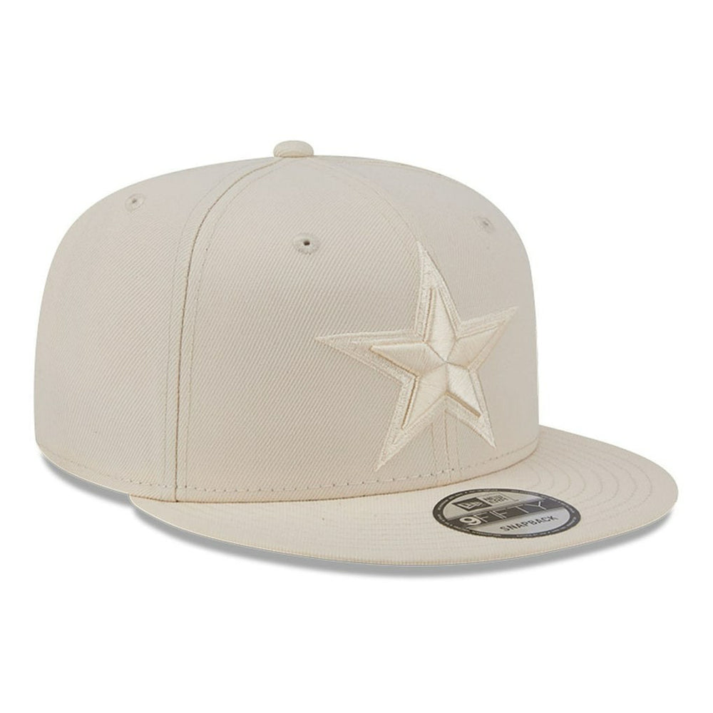 Dallas Cowboys New Era Colorpack 9FIFTY Snapback Hat - Cream - NFL
