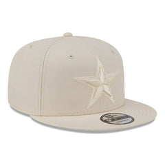 Dallas Cowboys New Era Colorpack 9FIFTY Snapback Hat - Cream - NFL