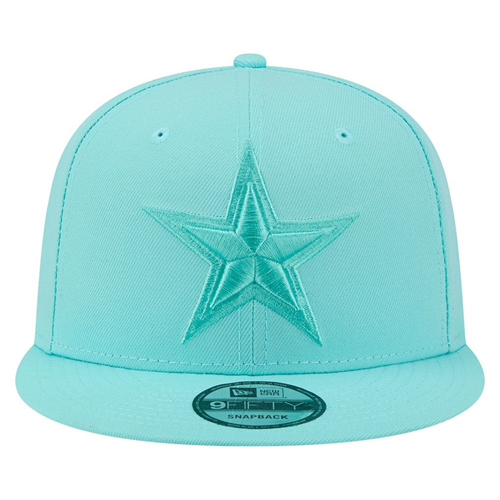 Dallas Cowboys New Era Colorpack 9FIFTY Snapback Hat - Turquoise - NFL