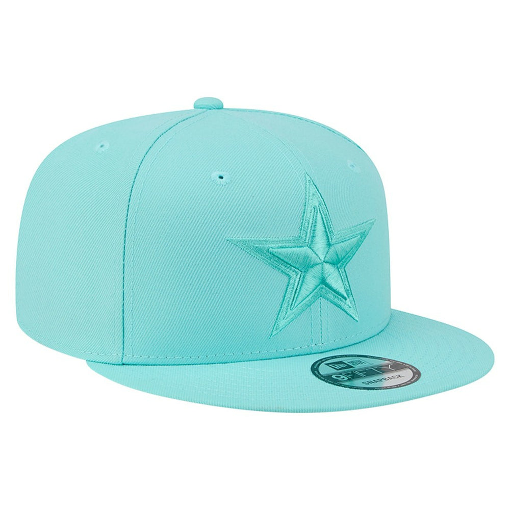 Dallas Cowboys New Era Colorpack 9FIFTY Snapback Hat - Turquoise - NFL