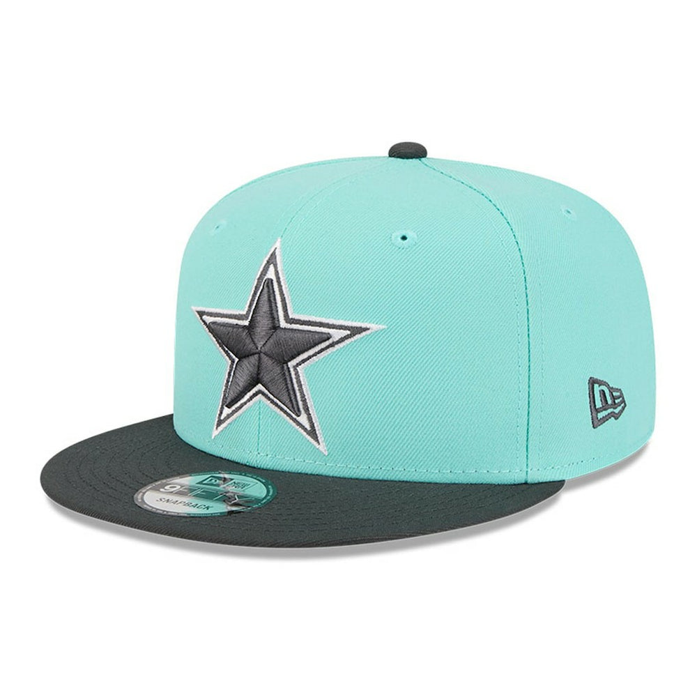 Dallas Cowboys New Era Two-Tone Color Pack 9FIFTY Snapback Hat - Light Blue/Navy - NFL