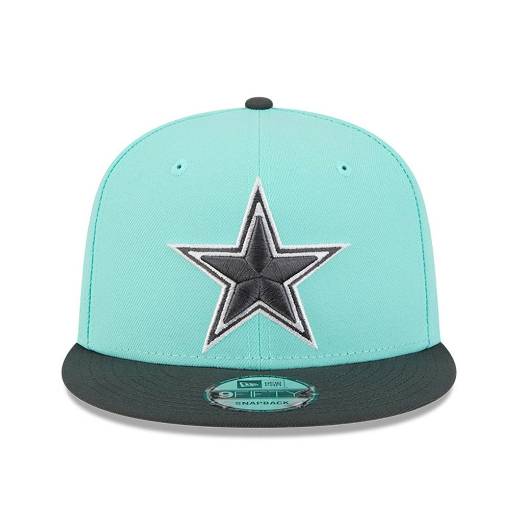Dallas Cowboys New Era Two-Tone Color Pack 9FIFTY Snapback Hat - Light Blue/Navy - NFL