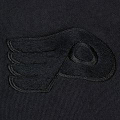 Philadelphia Flyers Mitchell & Ness Phantom Fleece Crew Neck Sweatshirt - Black | NHL Clearance