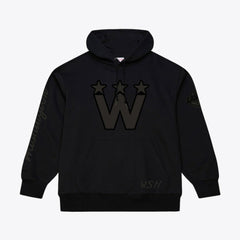 Washington Capitals Mitchell & Ness Phantom Fleece Hoodie - Black | NHL Lifestyle
