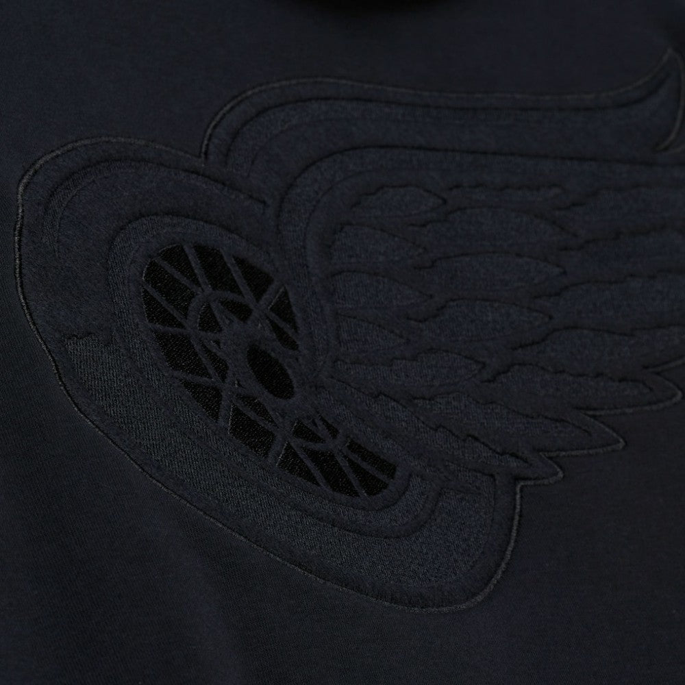 Detroit Red Wings Mitchell & Ness Phantom Fleece Hoodie - Black | NHL on sale