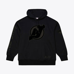 New Jersey Devils Mitchell & Ness Phantom Fleece Hoodie - Black | NHL sale