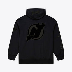 New Jersey Devils Mitchell & Ness Phantom Fleece Hoodie - Black | NHL sale