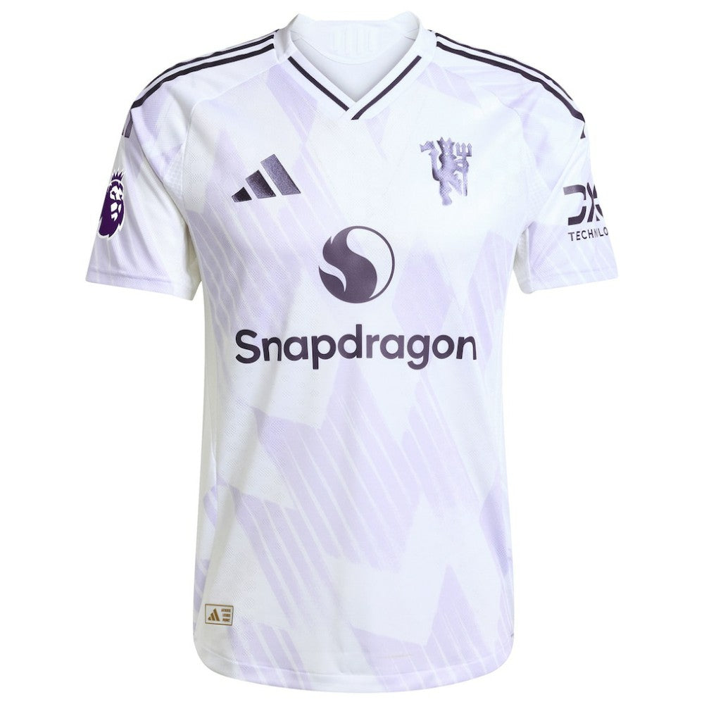 Adidas - Bruno Fernandes Manchester United 2025/26 Away Player Jersey - White