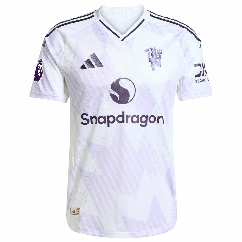 Adidas - Kobbie Mainoo Manchester United 2025/26 Away Player Jersey - White
