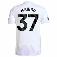 Adidas - Kobbie Mainoo Manchester United 2025/26 Away Player Jersey - White