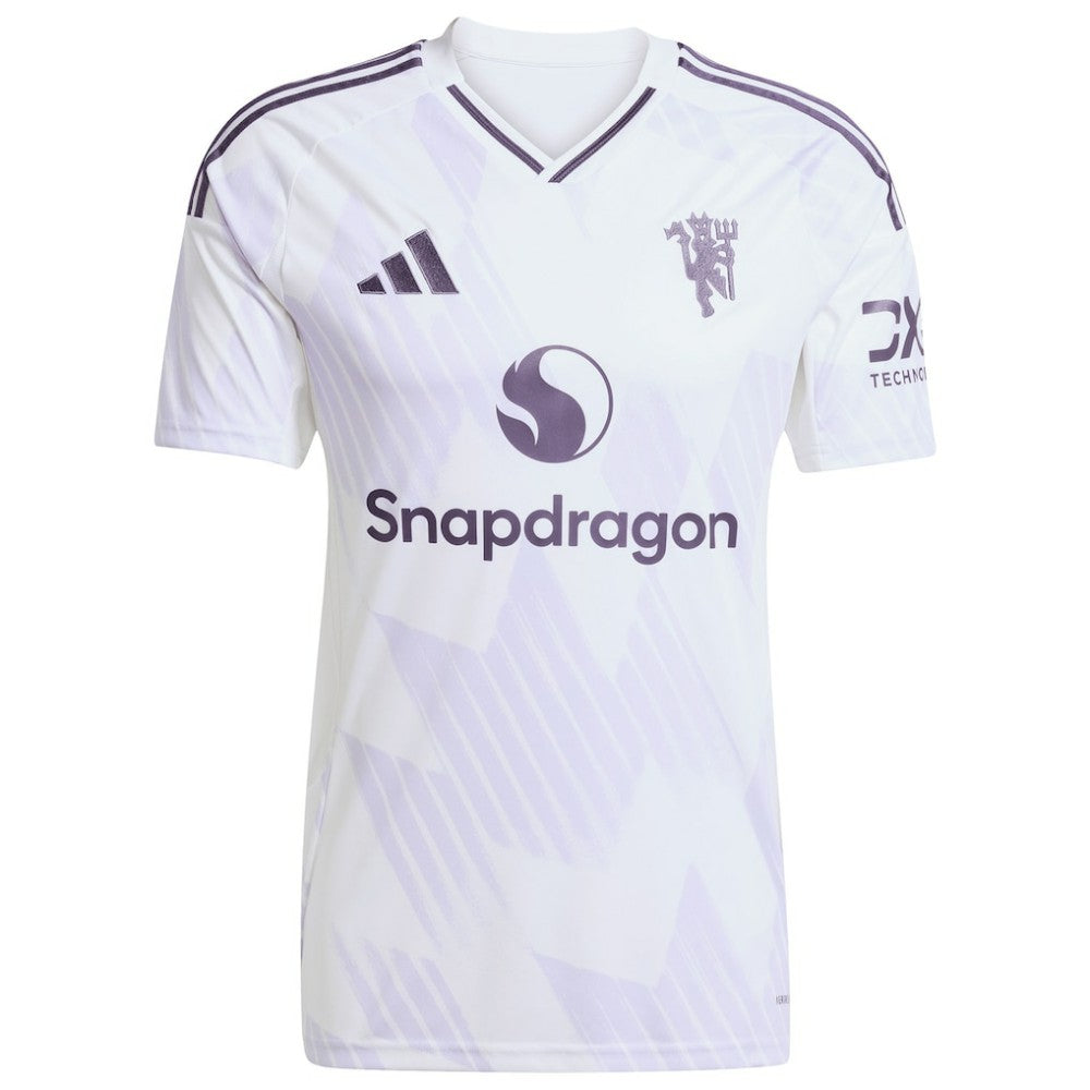 Adidas - Alejandro Garnacho Manchester United 2025/26 Away Replica Player Jersey - White
