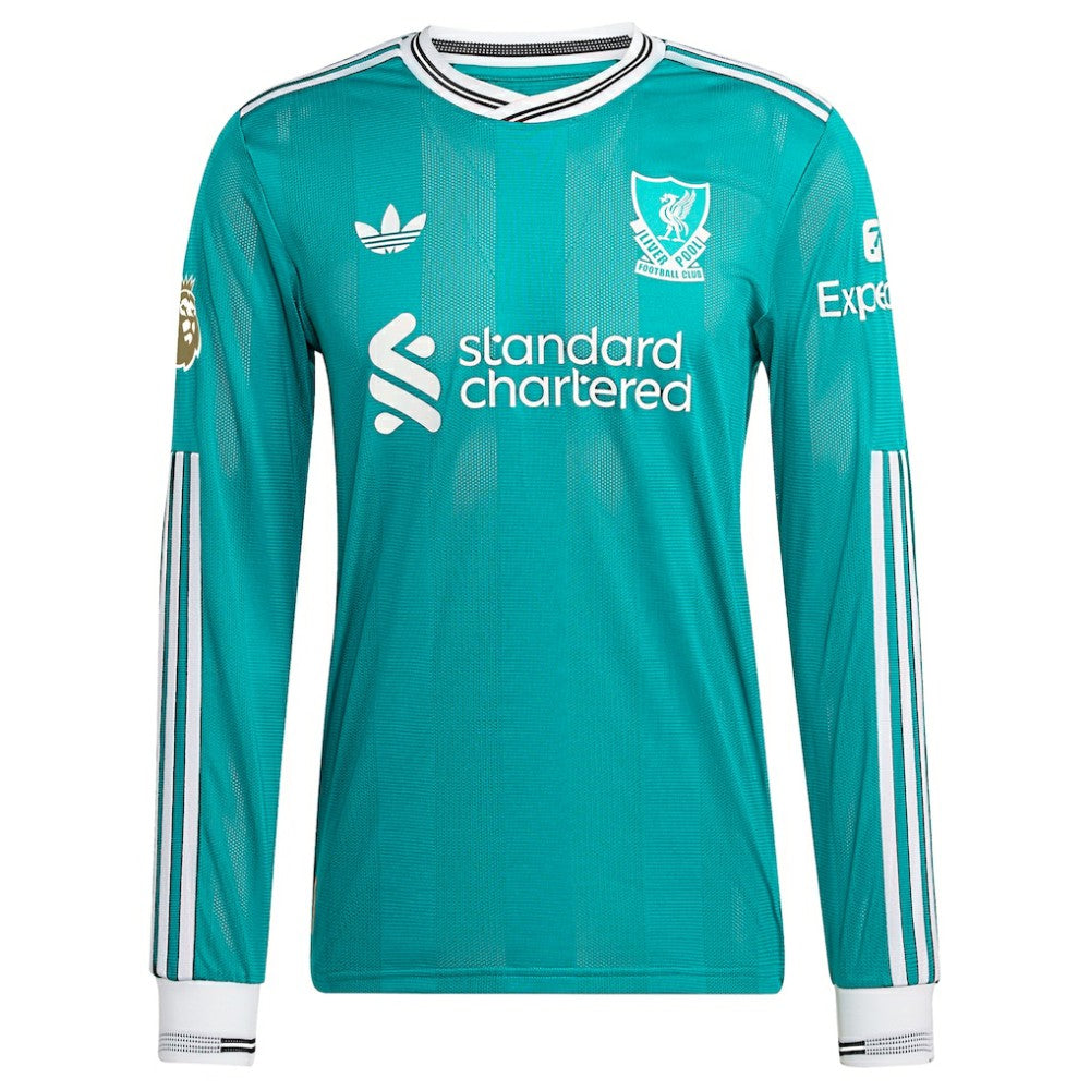 Adidas - Liverpool 2025/26 Third Long Sleeve Jersey - Green
