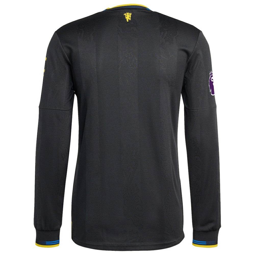 Adidas - Manchester United 2025/26 Third Long Sleeve Jersey - Black