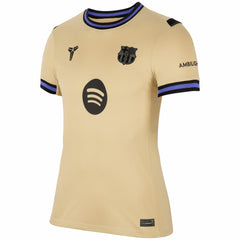 Nike - Pedri Barcelona Women's 2025/26 Away Stadium Replica Jersey - Gold