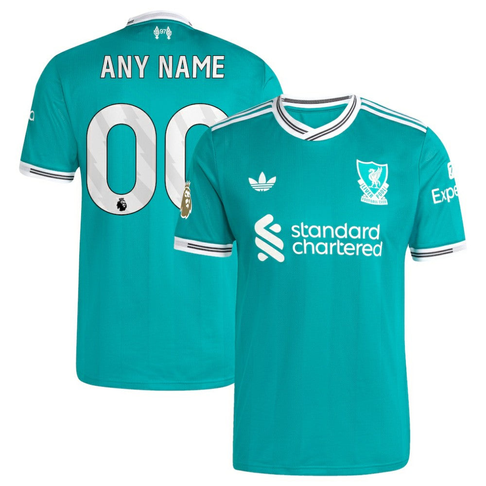 Adidas - Liverpool 2025/26 Third Custom Jersey - Green