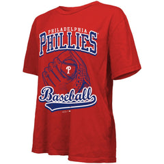 Philadelphia Phillies Majestic Threads Women's Oversized First Base T-Shirt Near Me