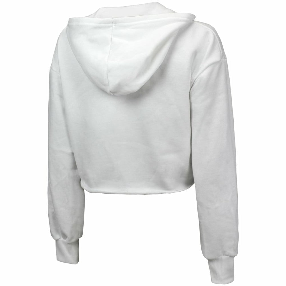 San Diego Padres Majestic Threads Women's Cropped Have A Field Day Tri-Blend Hoodie Near Me