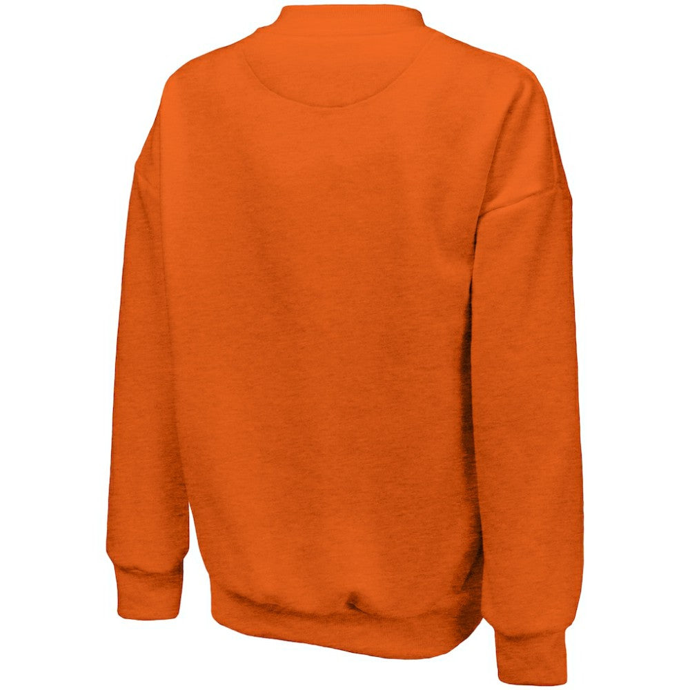 Detroit Tigers Majestic Threads Women's Bernard Classic Tri-Blend Sweatshirt Discount