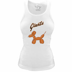 San Francisco Giants Tiny Turnip Women's Fitted Balloon Dog Tri-Blend Tank Top Discount