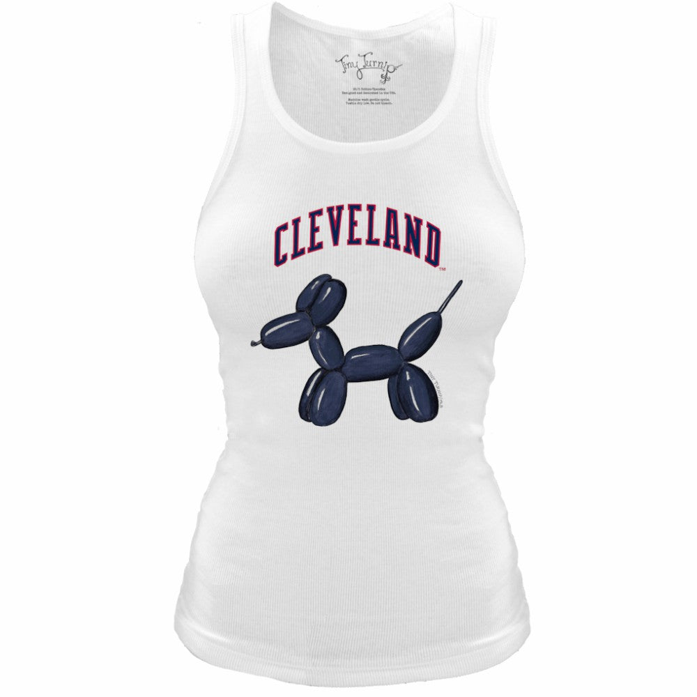 Cleveland Guardians Tiny Turnip Women's Fitted Balloon Dog Tri-Blend Tank Top Near Me