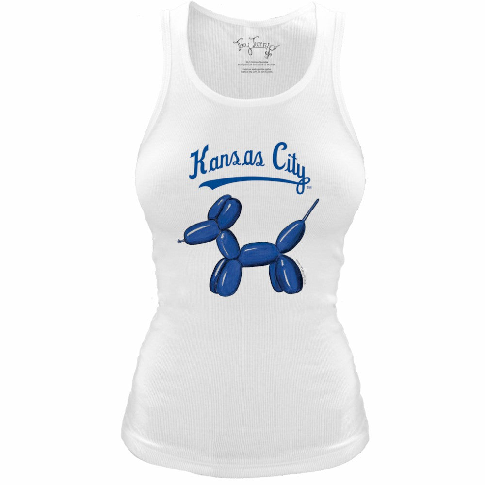 Kansas City Royals Tiny Turnip Women's Fitted Balloon Dog Tri-Blend Tank Top Near Me
