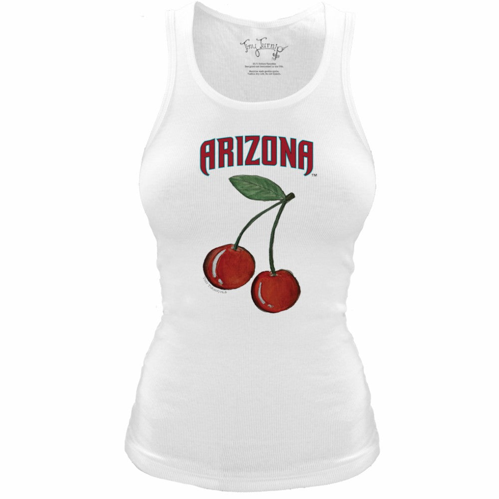 Arizona Diamondbacks Tiny Turnip Women's Fitted Cherries Tri-Blend Tank Top Near Me
