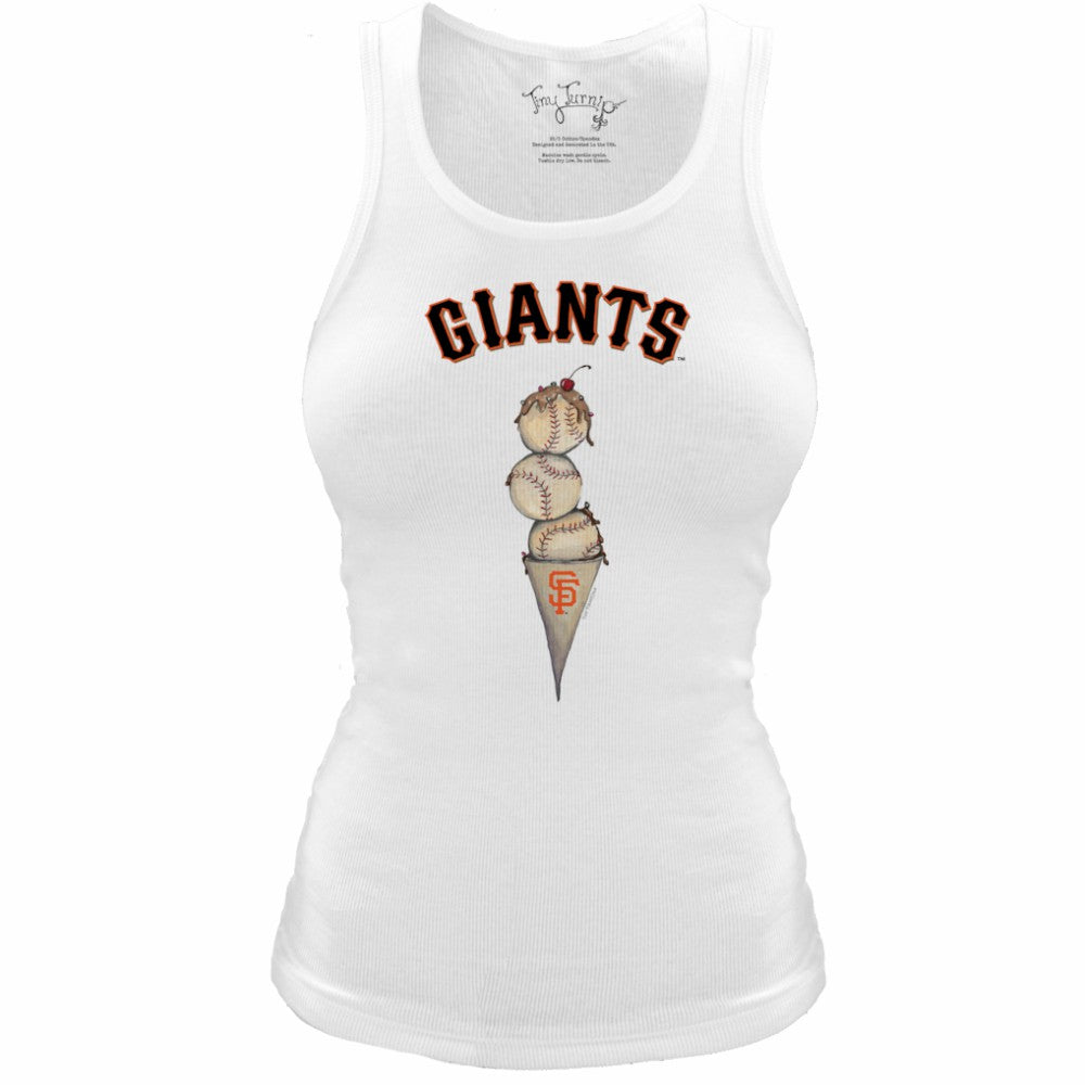 San Francisco Giants Tiny Turnip Women's Fitted Triple Scoop Tri-Blend Tank Top Sale