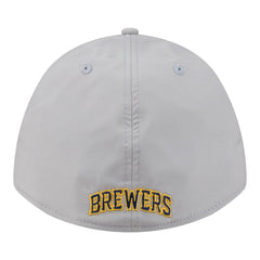 Milwaukee Brewers New Era Patch 39THIRTY A-Frame M-Crown Perforated Flex Hat Outlet