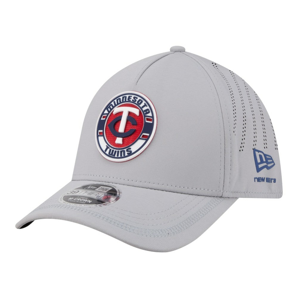 Minnesota Twins New Era Patch 39THIRTY A-Frame M-Crown Perforated Flex Hat Near Me