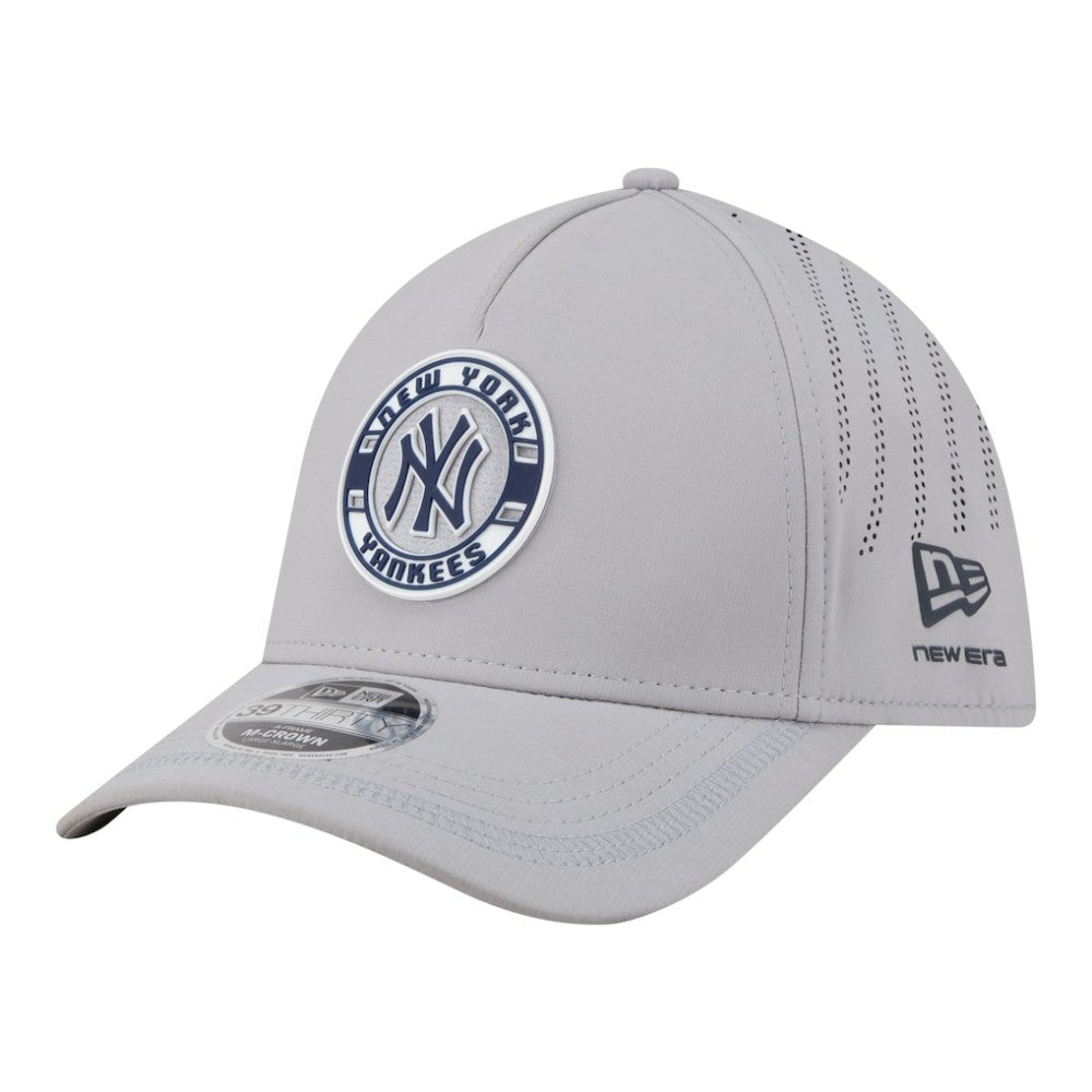 New York Yankees New Era Patch 39THIRTY A-Frame M-Crown Perforated Flex Hat Sale