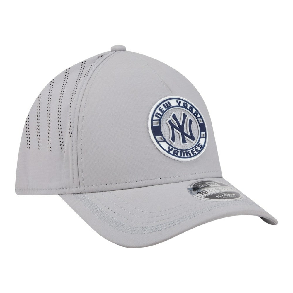 New York Yankees New Era Patch 39THIRTY A-Frame M-Crown Perforated Flex Hat Sale