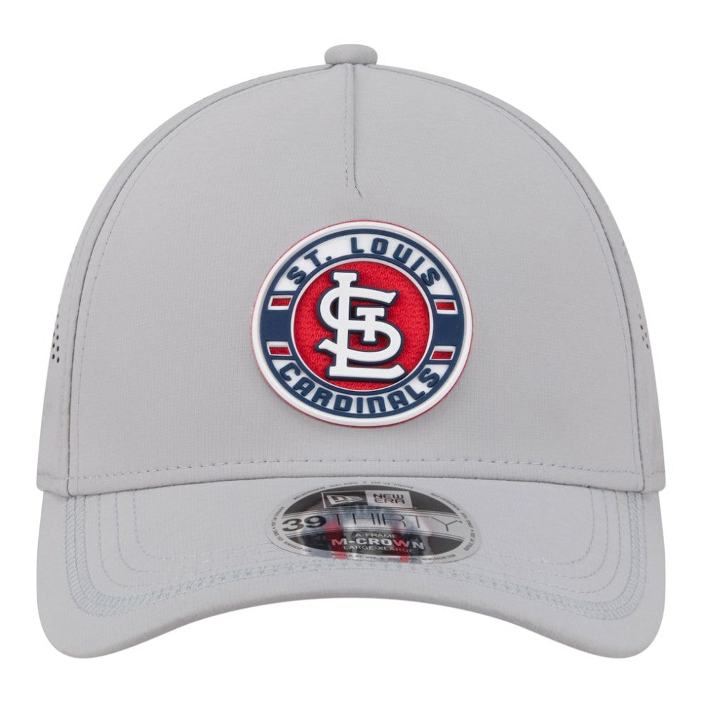 St. Louis Cardinals New Era Patch 39THIRTY A-Frame M-Crown Perforated Flex Hat Sale