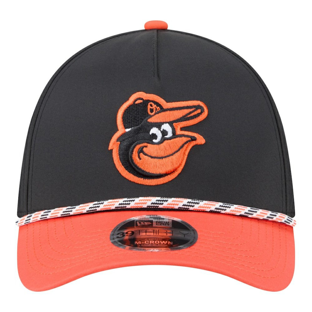 Baltimore Orioles New Era Rope M-Crown A-Frame 39THIRTY Flex Hat Sale