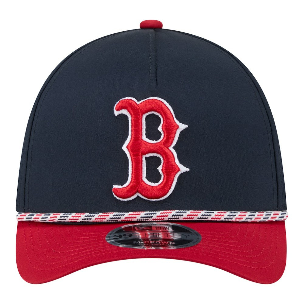 Boston Red Sox New Era Rope M-Crown A-Frame 39THIRTY Flex Hat Sale