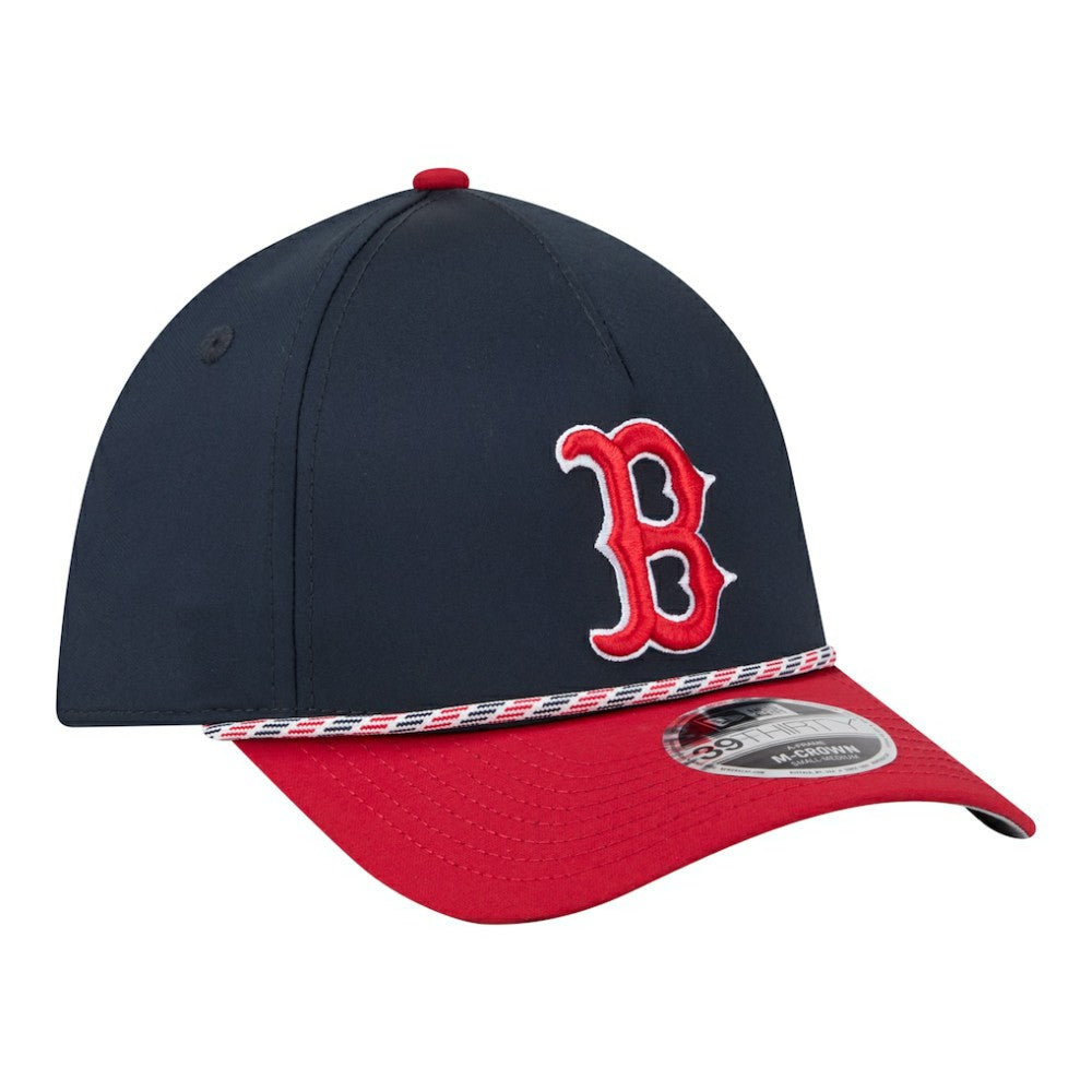 Boston Red Sox New Era Rope M-Crown A-Frame 39THIRTY Flex Hat Sale