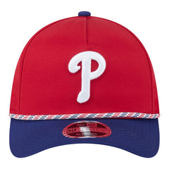 Philadelphia Phillies New Era Rope M-Crown A-Frame 39THIRTY Flex Hat for sale