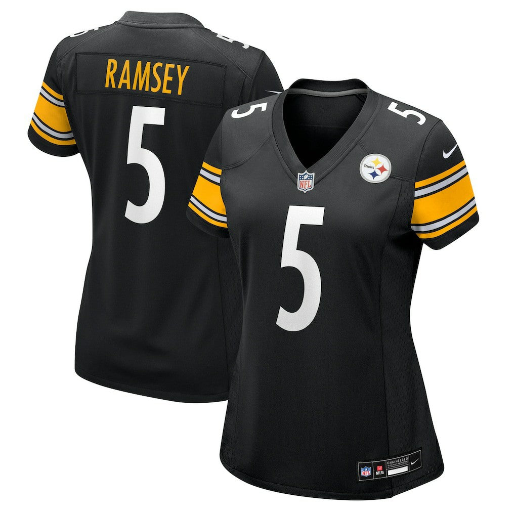 Jalen Ramsey Pittsburgh Steelers Women's Team Game Jersey - Black - Nike