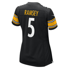 Jalen Ramsey Pittsburgh Steelers Women's Team Game Jersey - Black - Nike