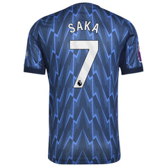 Adidas - Bukayo Saka Arsenal 2025/26 Away Player Jersey - Blue