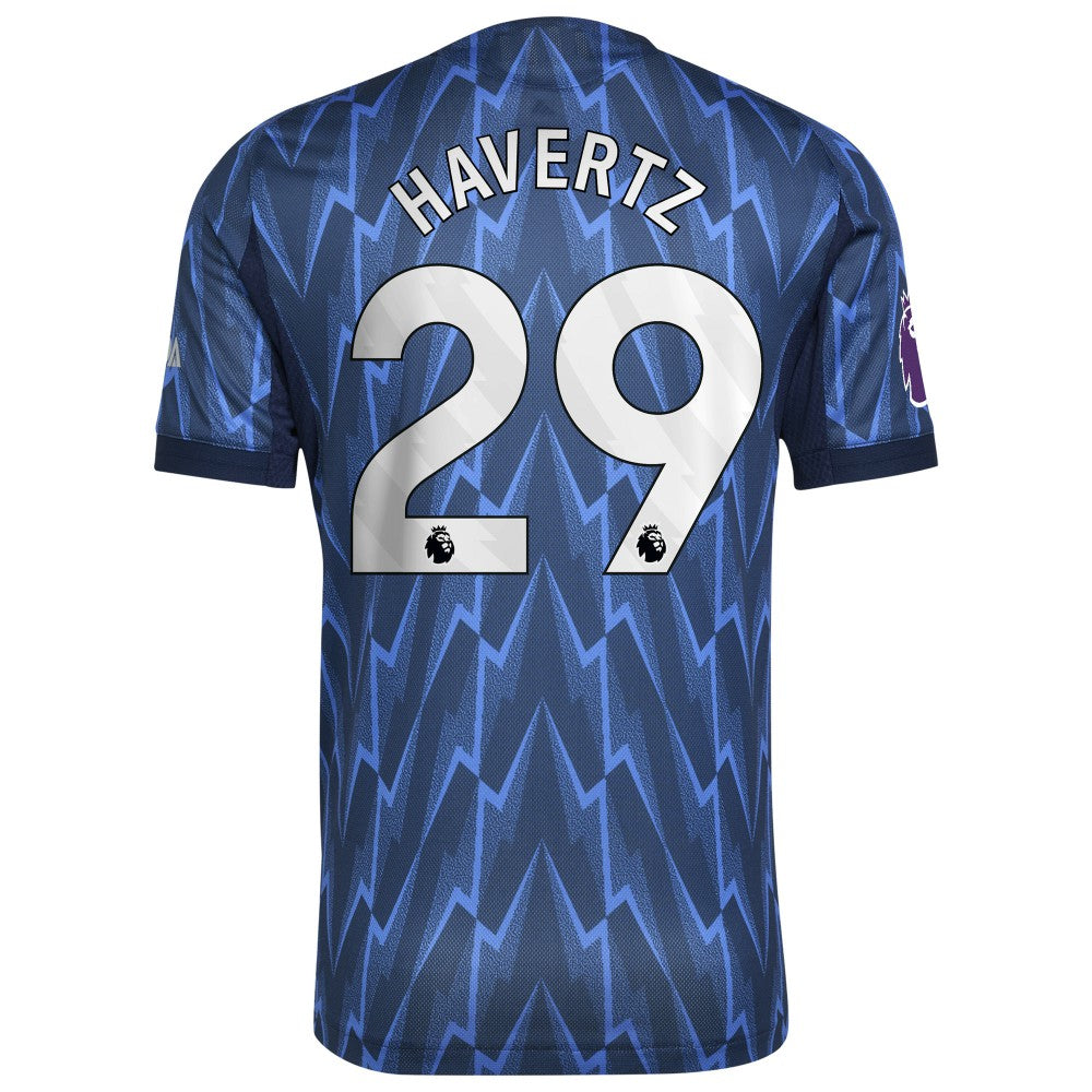 Adidas - Kai Havertz Arsenal 2025/26 Away Player Jersey - Blue