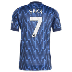 Adidas - Bukayo Saka Arsenal 2025/26 Away Replica Player Jersey - Blue