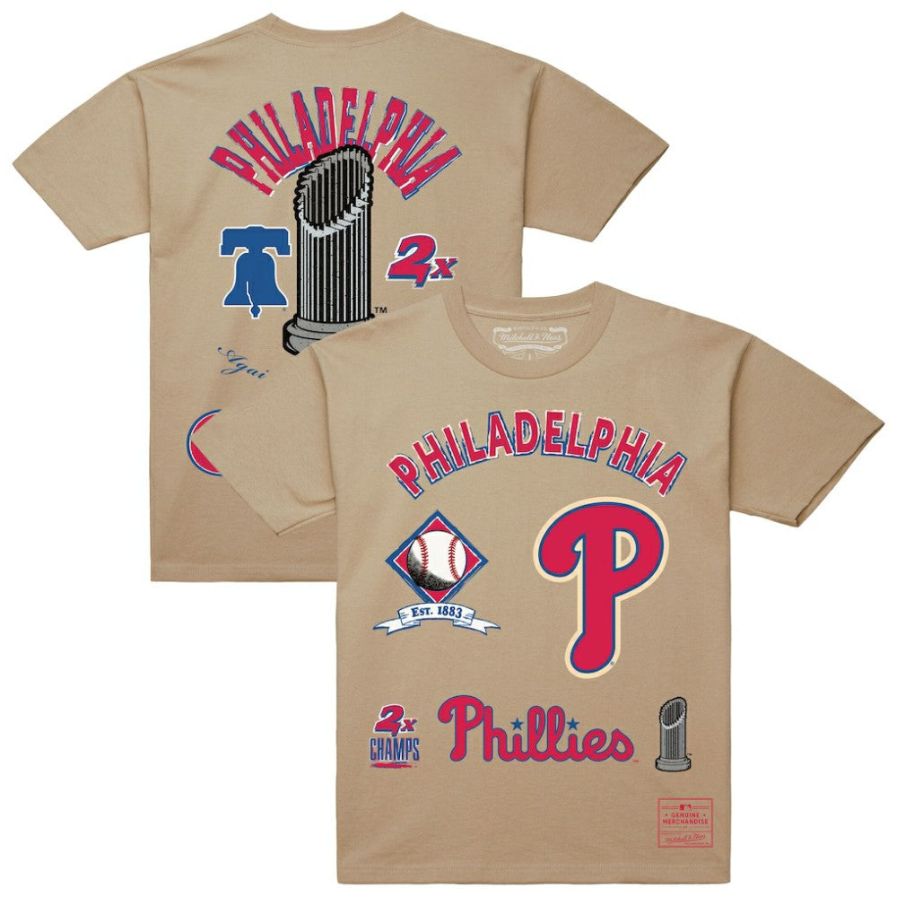 Philadelphia Phillies Mitchell & Ness Legacy Defined T-Shirt Sale