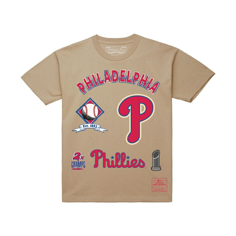 Philadelphia Phillies Mitchell & Ness Legacy Defined T-Shirt Sale